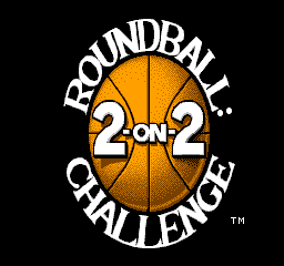 Roundball - 2-on-2 Challenge Title Screen